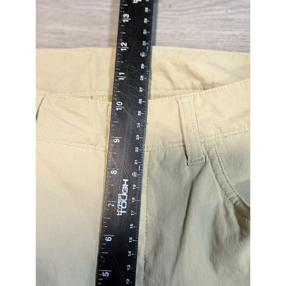 The North Face Sprag Pants Men's 32x28 Khaki Straight Leg Stretch Hiking Outdoor